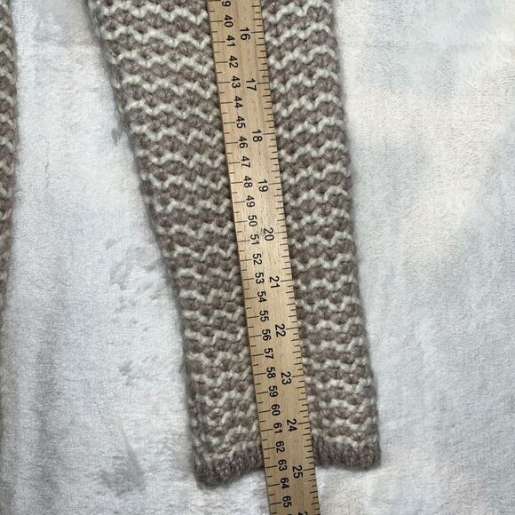 Cocogio Cardigan Womens M Striped Wool Blend Heavy Knit Made in Italy Feminine - Picture 11 of 16
